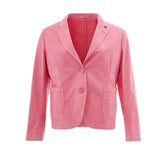 Lardini Elegant Pink Cotton Jacket for Her -   -  Lardini.